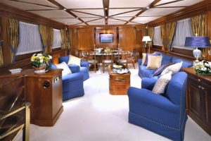 SeaWish 36m Motor Yacht - Main Deck Saloon Full View